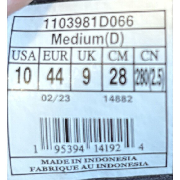 Brooks Revel 6 Men’s Running Shoes Size 10 Gray Blue Energize - Picture 7 of 7